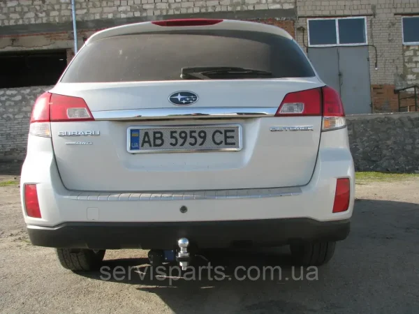 Знімний гак фаркоп на Subaru Outback 2015-2019 (USA версія) американська вставка під квадрат - Зображення 4