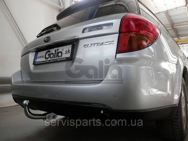 Оцинкований фаркоп на Subaru Legacy Outback 2003-2009 (Субару Аутбек)
