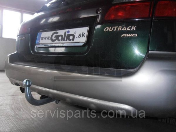Оцинкований фаркоп на Subaru Legacy Outback 1998-2004 (Субару Аутбек)