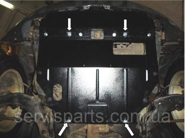Захист двигуна Nissan Murano Z50 2002-2008 (Ніссан Мурано) - Зображення 2