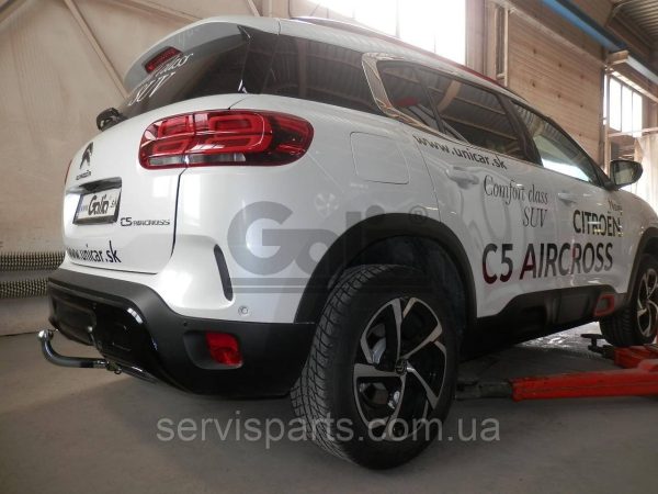 Оцинкований фаркоп на Citroen C5 Aircross 2017- (Сітроен С5 Айркрос) - Зображення 3
