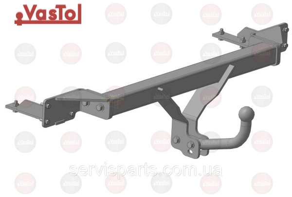 З'ємний гак фаркоп на Nissan Almera Classic B10 2006 (Нісан Альмера) - Зображення 2
