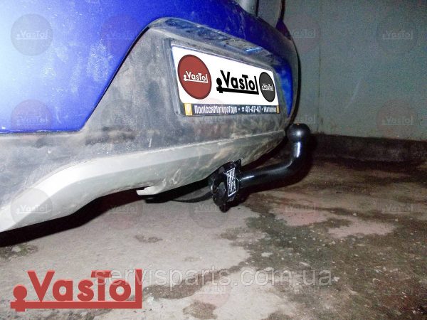 Фаркоп знімний гак на Renault Sandero Stepway 2009-2012 без підрізу бампера.