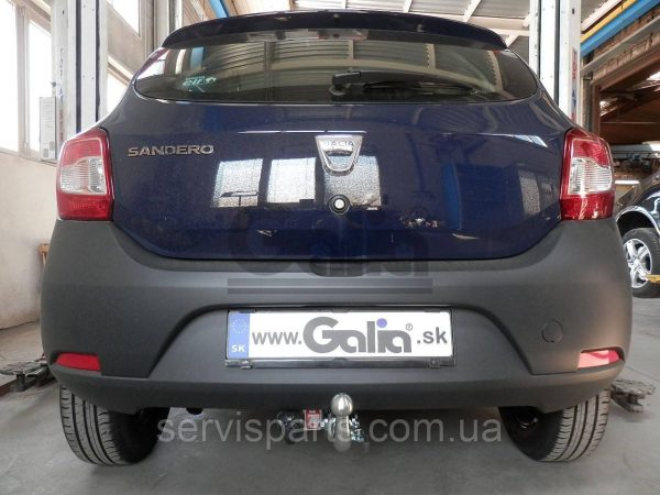 Оцинкований фаркоп на Renault Sandero II 2013-2020 (також Stepway) - Зображення 4