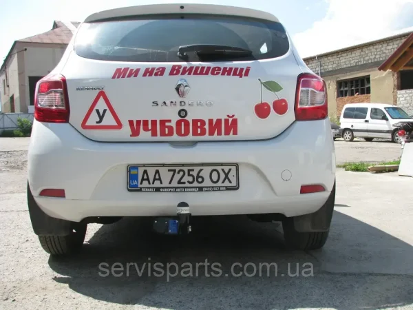Фаркоп знімний гак на Renault Sandero 2013-2020 (окрім Stepway) - Зображення 2