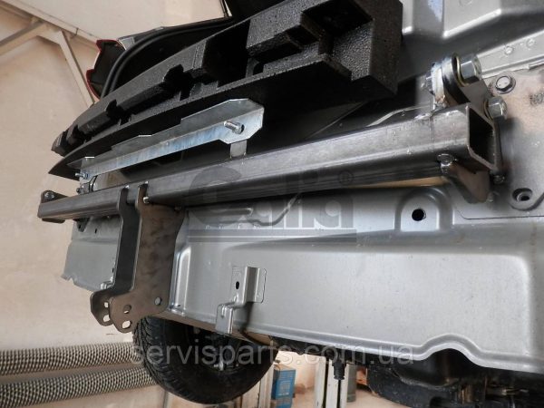 Оцинкований фаркоп на Nissan Qashqai J11 2013-2021 (Нісан Кашкай) Швидкознімний автомат на ручці - Зображення 6