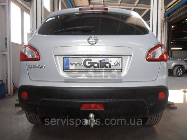 Оцинкований фаркоп на Nissan Qashqai J10 2007-2014 (також Qashqai +2) - Зображення 4