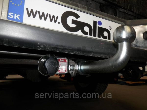 Оцинкований фаркоп на Nissan Navara D40 2005-2015- (Нісан Навара) без підрізу бампера - Зображення 4