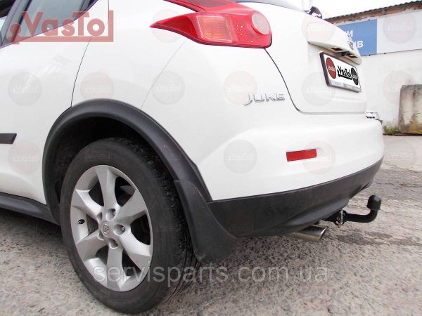Знімний гак фаркоп на Nissan Juke 2WD 2010-2019 (Нісан Жук) без підрізу бампера - Зображення 3