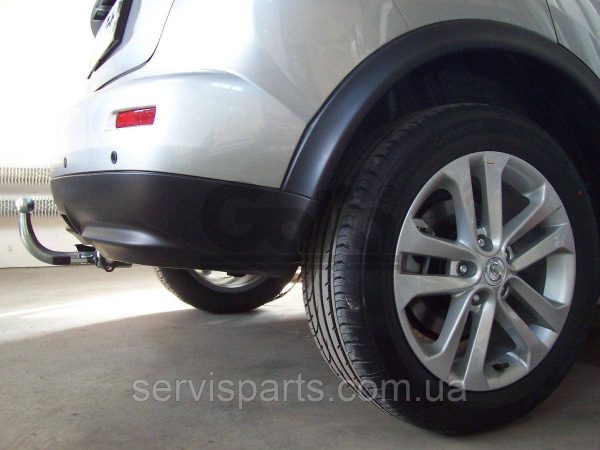 Оцинкований фаркоп на Nissan Juke 2WD 2010-2019 (Нісан Жук) без підрізу бампера - Зображення 6