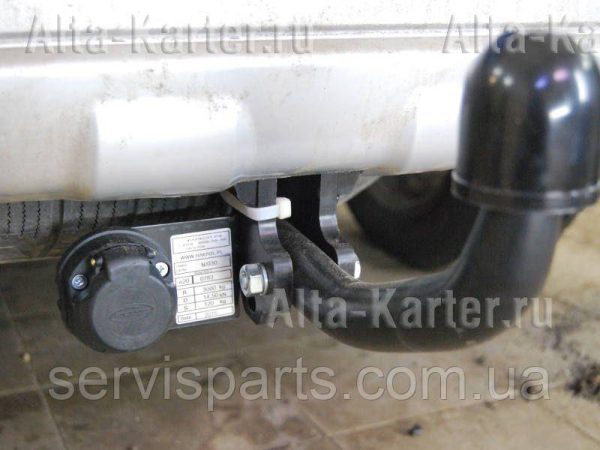 Польський фаркоп на Nissan Pathfinder R51 2005-2014 (Нісан Пафайндер) - Зображення 3