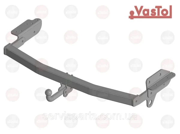 Знімний гак фаркоп на Nissan Pathfinder R52 2012-2021 (Нісан Патфайндер) - Зображення 8