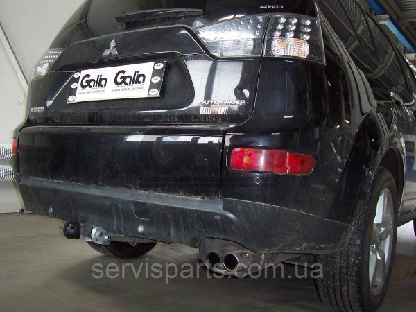 Оцинкований фаркоп на Citroen C-Crosser 2007-2012 (Сітроен З Кроссер) без зняття бампера - Зображення 5