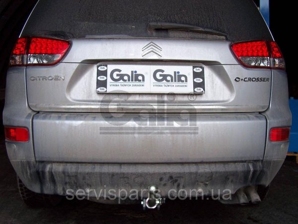 Оцинкований фаркоп на Citroen C-Crosser 2007-2012 (Сітроен З Кроссер) без зняття бампера - Зображення 8