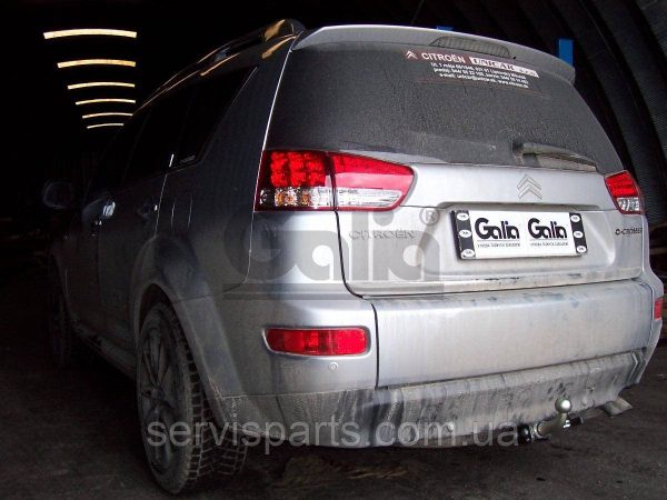 Оцинкований фаркоп на Citroen C-Crosser 2007-2012 (Сітроен З Кроссер) без зняття бампера