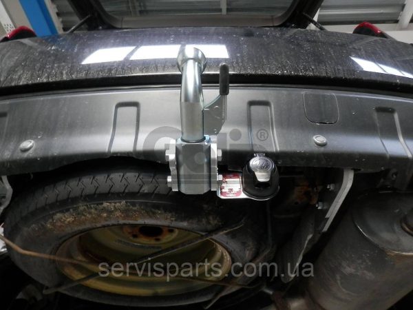 Оцинкований фаркоп на Citroen C-Crosser 2007-2012 (Сітроен З Кроссер) без зняття бампера - Зображення 10