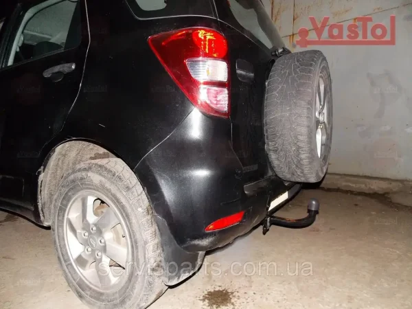 Знімний фаркоп на Daihatsu Terios II 2006-2015 (Дайхатсу Теріос) без підрізання бампера - Зображення 2