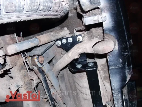 Знімний фаркоп на Daihatsu Terios II 2006-2015 (Дайхатсу Теріос) без підрізання бампера - Зображення 7