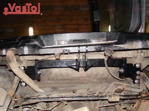Знімний фаркоп на Daihatsu Terios II 2006-2015 (Дайхатсу Теріос) без підрізання бампера - Зображення 8