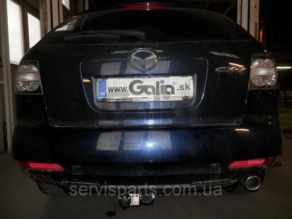 Оцинкований фаркоп на Mazda CX7 2006-2012 (Мазда СХ-7) Швидкознімний автомат на ручці - Зображення 2