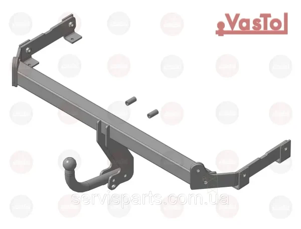 Український фаркоп на Mazda CX-7 2007-2012 - Зображення 4