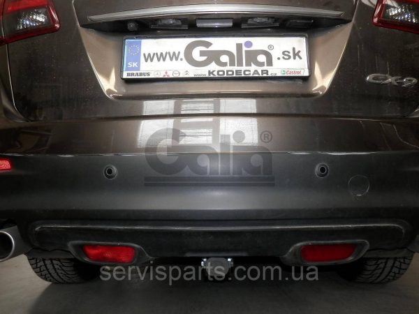 Оцинкований фаркоп Mazda CX9 2006-2017 без підрізання бампера Швидкознімний автомат на ручці - Зображення 3