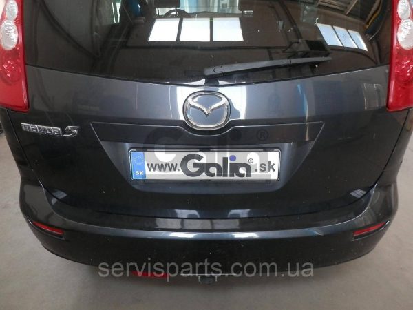 Оцинкований фаркоп Mazda 5 2005-2015 Швидкознімний автомат на ручці - Зображення 3