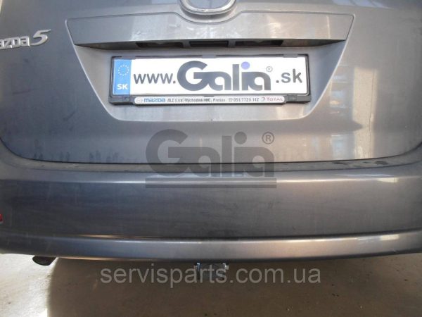 Оцинкований фаркоп Mazda 5 2005-2015 Швидкознімний автомат на ручці - Зображення 4