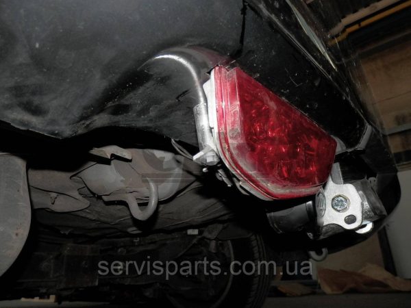 Оцинкований фаркоп Mazda 5 2005-2015 Швидкознімний автомат на ручці - Зображення 8