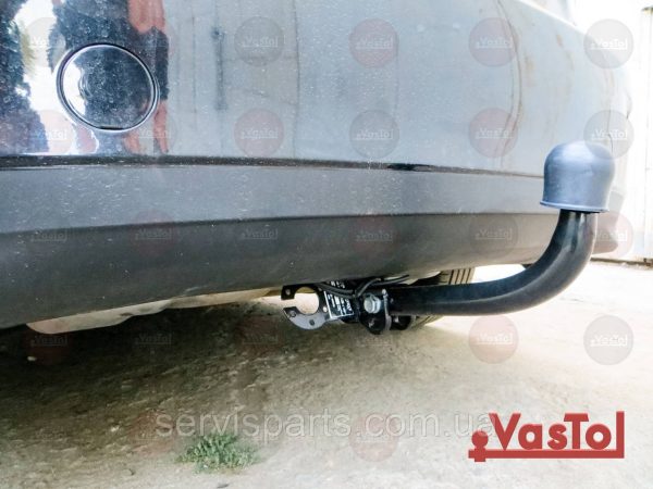 Український фаркоп на Mazda 3 седан 2013-2018 без підрізання бампера - Зображення 7