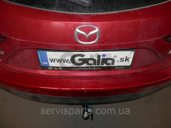 Оцинкований фаркоп на Mazda 3 BM хетчбек 2013-2018 - Зображення 5