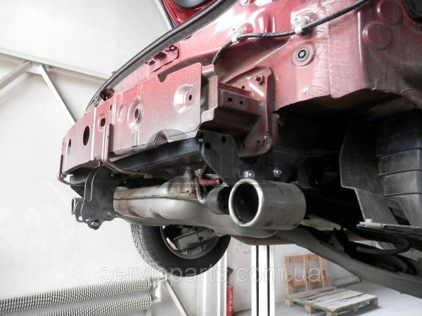 Оцинкований фаркоп на Mazda 3 BM хетчбек 2013-2018 - Зображення 8