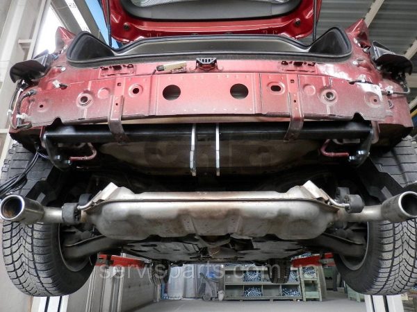 Оцинкований фаркоп на Mazda 3 BM хетчбек 2013-2018 - Зображення 9