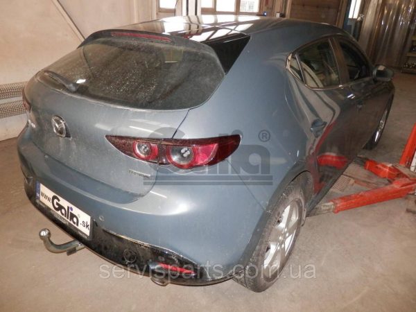 Оцинкований фаркоп на Mazda 3 хітчбек 2019- - Зображення 4