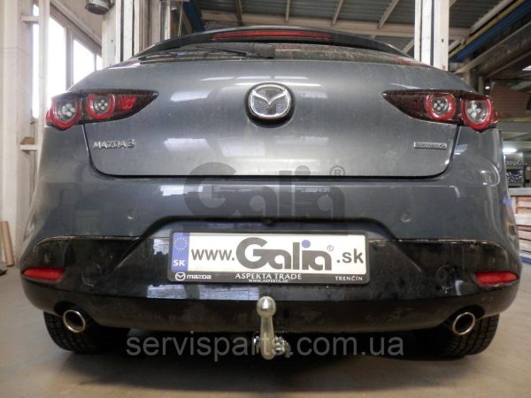 Оцинкований фаркоп на Mazda 3 хітчбек 2019- - Зображення 5