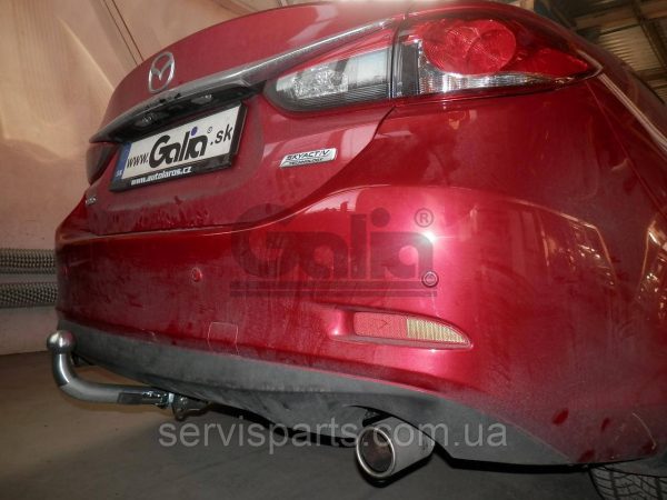 Оцинкований фаркоп на Mazda 6 2013 (седан і универсал) GJ GH - Зображення 2
