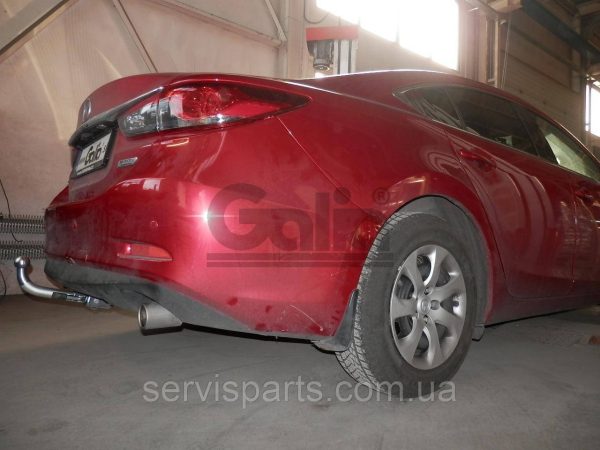 Оцинкований фаркоп на Mazda 6 2013 (седан і универсал) GJ GH - Зображення 6