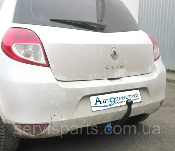 Знімний гак фаркоп на Renault Clio III 2005-2012 (Також 5дв.Турція) без підрізу бампера - Зображення 2