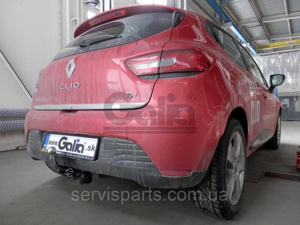 Оцинкований фаркоп на Renault Clio 2005-2019 хетчбек (3 та 4-е покоління)