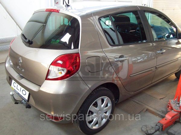 Оцинкований фаркоп на Renault Clio 2005-2019 хетчбек (3 та 4-е покоління) - Зображення 3