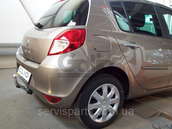 Оцинкований фаркоп на Renault Clio 2005-2019 хетчбек (3 та 4-е покоління) - Зображення 6