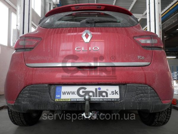 Оцинкований фаркоп на Renault Clio 2005-2019 хетчбек (3 та 4-е покоління) - Зображення 8