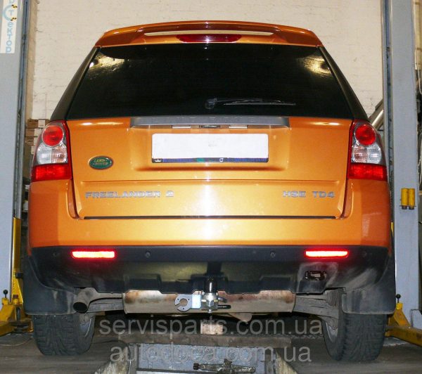 З'ємний фаркоп на Land Rover Freelander II 2007-2014 (Без підрізу бампера) - Зображення 3
