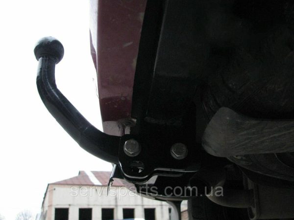 Знімний гак фаркоп на Renault Clio III 2005-2012 (Рено Кліо 3) без підрізання бампера - Зображення 3