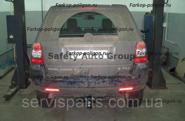 З'ємний фаркоп на Land Rover Freelander II 2007-2014 (Без підрізу бампера) - Зображення 6