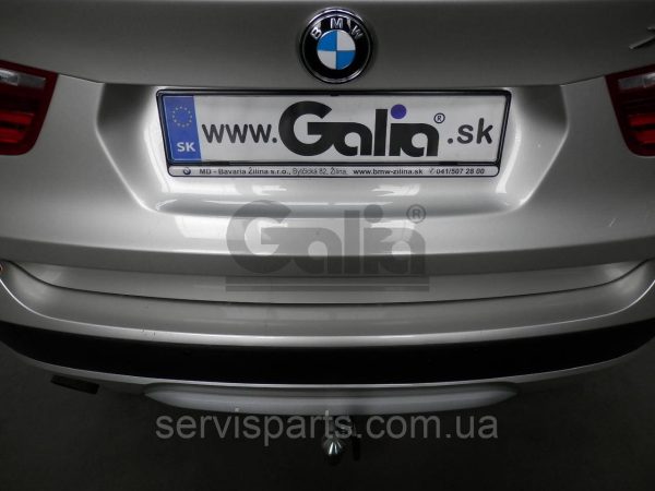 Оцинкований фаркоп на BMW X3 F25 2010-2017 без підрізу бампера - Зображення 2