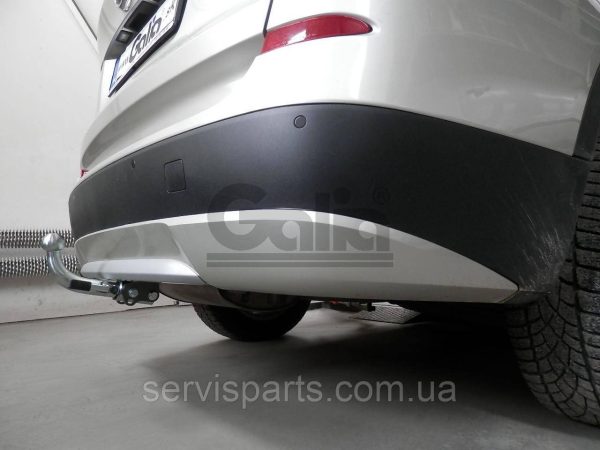 Оцинкований фаркоп на BMW X3 F25 2010-2017 без підрізу бампера - Зображення 4
