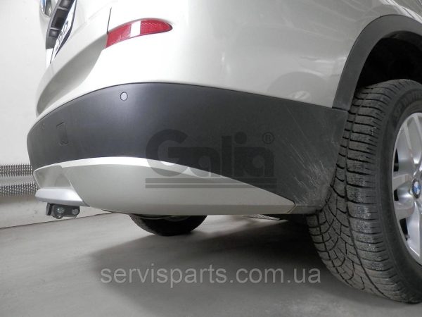 Оцинкований фаркоп на BMW X3 F25 2010-2017 без підрізу бампера Швидкознімний автомат на ручці - Зображення 2