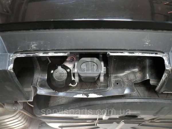 Оцинкований фаркоп на BMW X3 E83 2004-2010 Швидкознімний автомат на ручці - Зображення 3