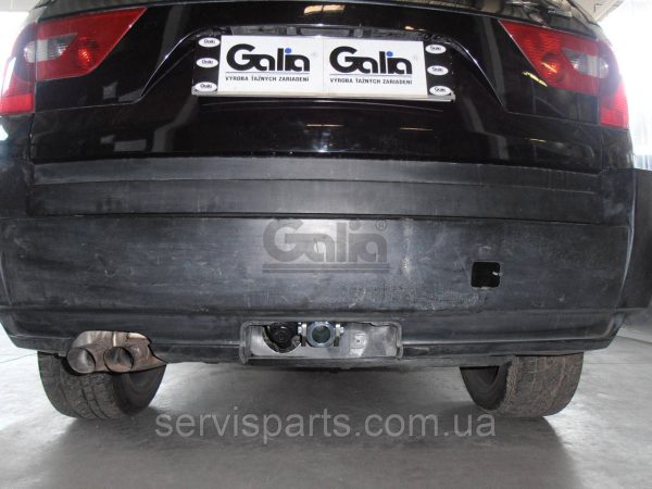 Оцинкований фаркоп на BMW X3 E83 2004-2010 Швидкознімний автомат на ручці - Зображення 5